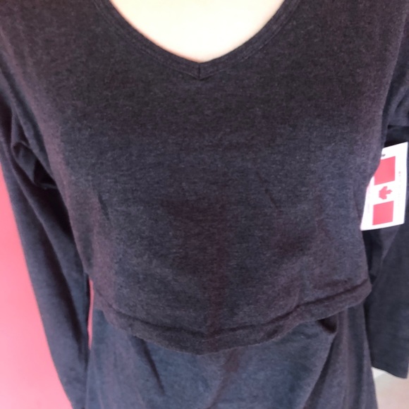 NWT Nurture-Elle Gray Dress - Picture 5 of 9